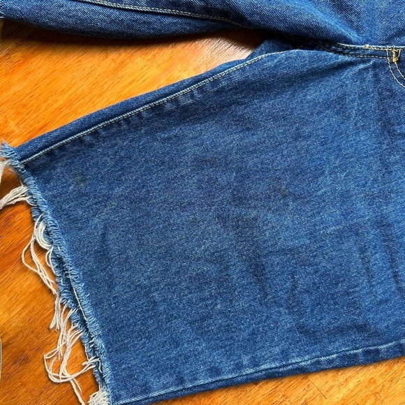 Guess Georges Marciano Cutoff Denim Shorts 90s Size 36 Waist 32 Vintage Retro - Picture 6 of 13